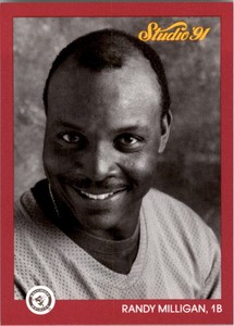 1991 Studio Baltimore Orioles Baseball Card #7 Randy Milligan