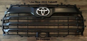 Toyota Tundra 2022 2023 2024 OEM Black Front Grill Insert SR5 53101-0C120 w/Logo - Picture 1 of 4