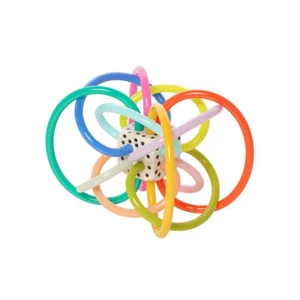 Manhattan Winkel Colorpop Rattle Teether Baby/Infant Sensory Play Toy 0m+ - Picture 1 of 7