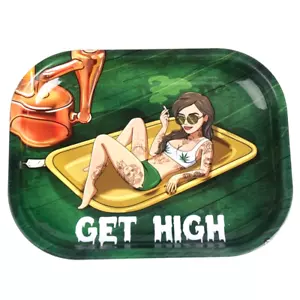 Wise Skies Get High Small Rolling Tray Christmas Gift - Picture 1 of 1