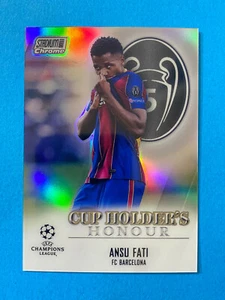 Ansu Fati Card BARCELONA Topps Stadium Club Chrome CL 2020-21 CHH-BAF - Imagen 1 de 1
