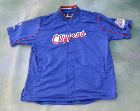 Vintage Reebok NBA Los Angeles Clipper Warm Up Jacket Size L Cover