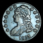 1834 Capped Bust Half Dollar Choice XF Details, GORGEOUS Eye Appeal