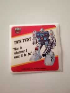Transformers Twin Twist Motto Aufkleber - Bild 1 von 1