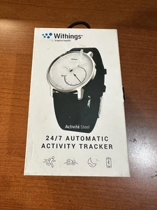 Withings Activite Steel Activity and Sleep Tracking Watch - Black - Picture 1 of 7