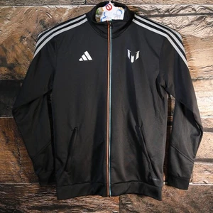 ADIDAS Men’s Lionel MESSI TRAINING JACKET 2022 Multi Colored Black Size Medium  - Picture 1 of 7