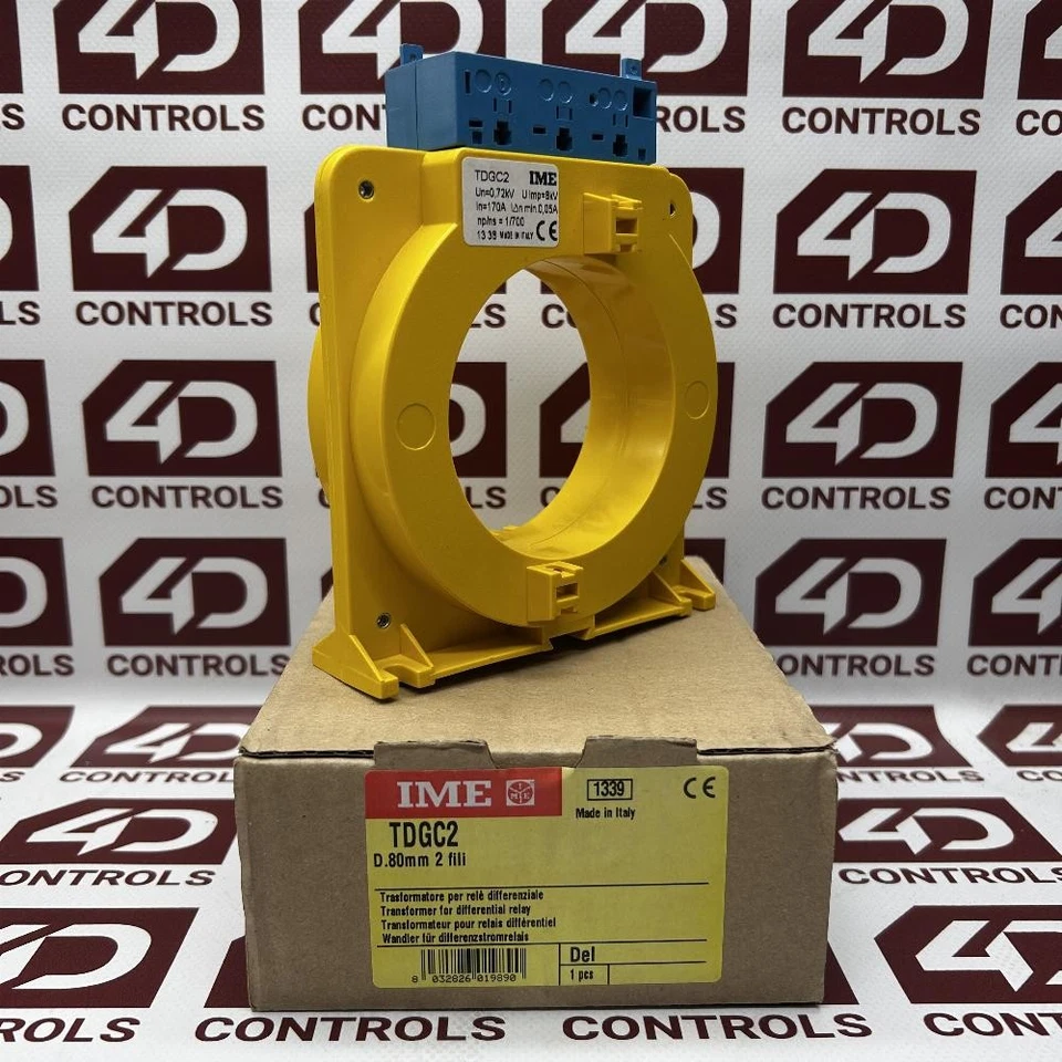 IME TDGC2 ELR TOROID CLOSED CORE 2 WIRE 80MM - min 30mA, Sealed (NSS) - image 1 of 2