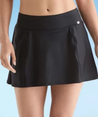 Zeroxposur Black Overlap Skirtini Swim Skirt Women’s Size Small - Image 1 of 4