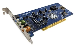 Rocketfish RF-71SDCD PCI Sound Card 7.1 Channel X-FI Xtreme Fidelity - Tested - Picture 1 of 15