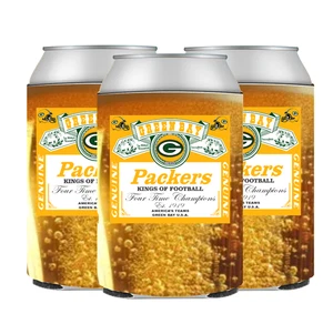 Packers Koozie / Dosenkoozie, 3er, 6er und 12er Pack - Bild 1 von 10