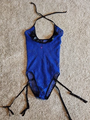 Peluche liguero de malla azul medianoche Seven Til talla única Foto 1 de 3