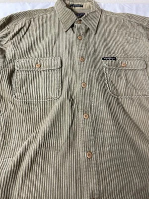 Camisa Beverly Hills Polo Club Cordurory Bolsillos con Logo Mangas Largas Caqui XL Foto 1 de 4