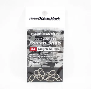 Studio Ocean Mark Heavy Duty Ocean Lure Snap OS 4 97lb 8 per pack (1136) - Picture 1 of 5