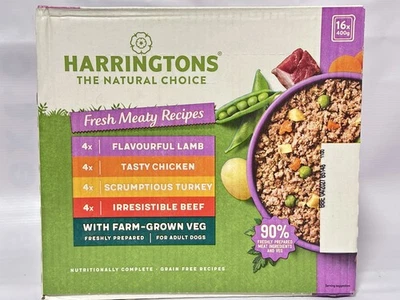 Harringtons Wet Dog Food 16x400g | Mixed Variety Pack | Grain-Free & Natural