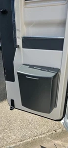 HARTAL CARAVAN MOTORHOME HAB DOOR 5 PIECE WASTE BIN NEW SHAPE ANTHACITE GREY - Picture 1 of 5