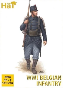 HAT SOLDATINI 1/72 - World War I - 8290 WWI Belgian Infantry - Picture 1 of 1