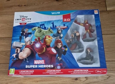 Nintendo WII U  Disney Infinity 2.0 Marvel Super Heroe Starter Pack / Brand New  - Image 1 of 4