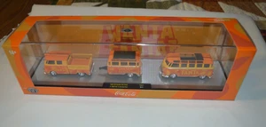 M2 MACHINES 2025 FANTA - 1960 VW DOUBLE CAB TRUCK & 1960 VW 15 WINDOW BUS - Picture 1 of 4