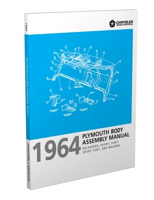 Manuale Di Assemblaggio Della Carrozzeria Plymouth 1964 Belvedere Savoy Fury - Immagine 1 di 4
