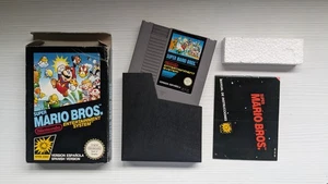 SUPER MARIO BROS Nintendo NES PAL España Original Completo Manual Instrucciones - Imagen 1 de 13