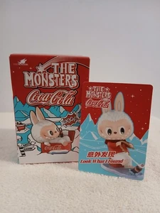 Popmart Monsters Labubu Figur Coca Cola Look what i found original - Bild 1 von 2