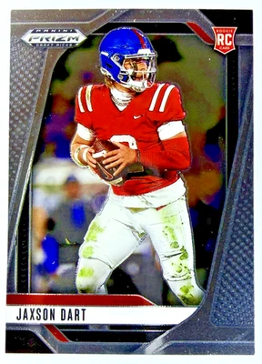 Panini Prizm 2025 selecciones del draft JAXSON DART #90 RC base de novato - Ole Miss Rebels Foto 1 de 2