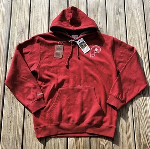 Mitchell & Ness Men's MLB Philadelphia Phillies Pullover Hoodie John Kruk $125 - Picture 1 of 11