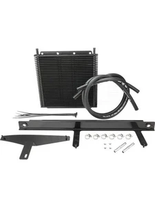 Proflow Trans Oil Cooler kit Black Powder Coat HOLDEN Commodore VE (PFEOCVE-KIT) - Picture 1 of 12