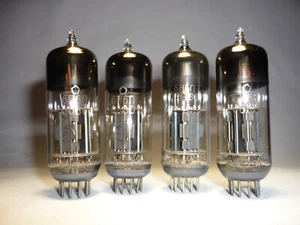 4 Stck. 6N6P/6П Doppeltriode GETESTET. DASSELBE DATUM VI-1980 ~ E182CC; ECC99 - Bild 1 von 3