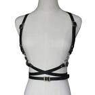 Women Faux Leather Belts Sexy Body Harness Waist Straps Suspenders Belt Acce^-