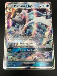 Primarina GX ULTRA RARE 42/149 SM Base Set Pokemon card TCG NM HOLO 2017 - Bild 1 von 2