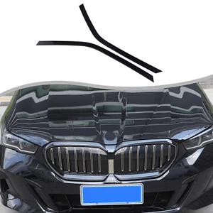 Glossy Black Front Headlight Eyebrow Strip Sticker Für BMW 5 Series G60 2024+ - Bild 1 von 23