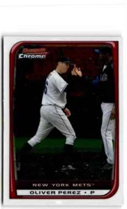 2008 Bowman Chrome Oliver Perez / New York Mets #99 - Picture 1 of 2