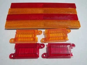 Mopar 1970 1971 Cuda Barracuda Side Marker Lens Set 70 71 NEW - Picture 1 of 1