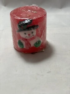 Vintage Snowman Christmas Candle (H) - Picture 1 of 1