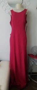 New Juniors My Michelle Fuchsia Long Formal Gown Dress Size 13 - Picture 1 of 4
