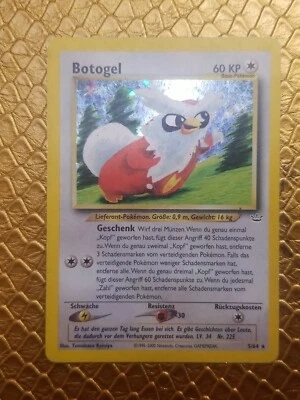Pokemon Card botogel 5/64 Neo Revelation Holo GERMAN NM Exc - Image 1 of 4