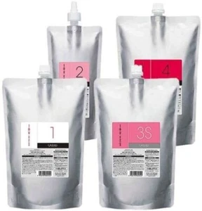 LebeL IAU Cell Care set Hair Beauty 1 2 3S 4 Refill 4 set shiny smooth Japan - Picture 1 of 2
