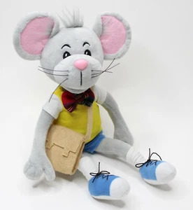 Peluche Rufus T Rouse Wee Mouse in Casa. Posable Clean - Foto 1 di 8