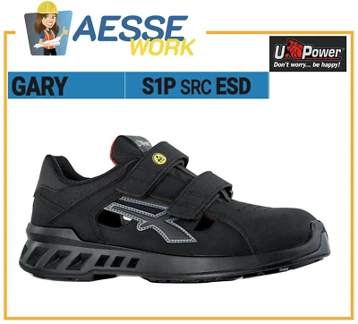 Upower Sandalo Scarpa Antinfortunische Da Lavoro U Power Gary S1p Src Esd Estate