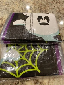 LOT OF 2 MICKEY MOUSE HALLOWEEN BAGS TOTE DISNEY MOVIE CLUB DMC EXCLUSIVE NEW - Picture 1 of 7