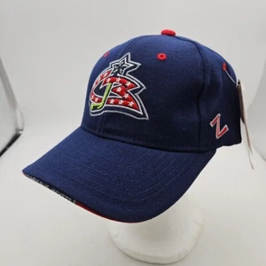 Columbus Blue Jackets Hat Cap Zephyr NHL Hockey One Size Blue Vintage NWT NOS - Picture 1 of 12