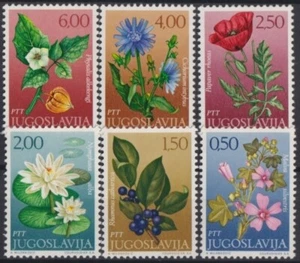 F-EX19777 YUGOSLAVIA SIN MONTAR O NUNCA MONTADA FLORES FLORES. - Imagen 1 de 1