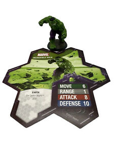Incredible Hulk Heroscape Marvel Conflict Begins Replace Miniature Figure & Card