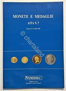 Nomisma - Monete e Medaglie Asta N. 7 - Dogana 11 e 12 Aprile 1996 - Picture 1 of 3