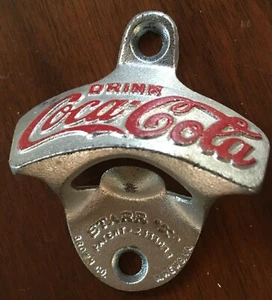 Coca-Cola Wall Mount Bottle Opener STARR X Made in W Germany - Picture 1 of 2