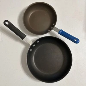 Lincoln Wear-Ever No. S 4008 Fry Pan Skillet 8" Stay Cool Handle & 10" 0-4009-00 - Picture 1 of 11