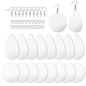 1 juego de fabricación de pendientes colgantes hágalo usted mismo con 48x colgantes 60x anillos de salto 60x ganchos para pendientes - Imagen 1 de 10