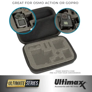 Portable Waterproof Hard Storage Carry Case for DJI Osmo Action and GoPro Hero - Picture 1 of 6