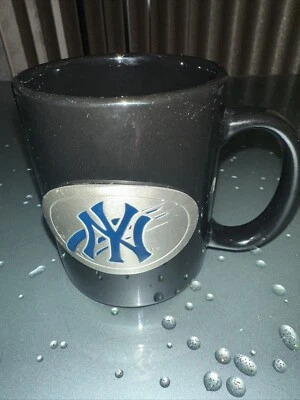New York Yankees Pewter Logo 11 oz. Coffee Mug. NEW - Image 1 of 2